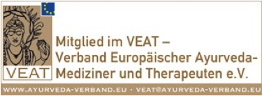 Mitglied im Verband Europäischer Ayurveda-Mediziner und Therapeuten e. V.